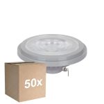 Multipack 50x Noxion LED Spot G53 AR111 7.4W 450lm 24D - 930 Warm White | Best Colour Rendering - Dimmable - Replaces 50W
