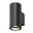 SLV Asto Aluminium Black | Suitable for 1x GU10