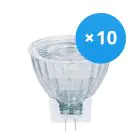 Multipack 10x Ledvance  Performance LED Spot Reflector GU4 MR11 4.2W 345lm 36D - 827 Extra Warm White | Replaces 35W