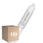 Multipack 10x Ledvance LED Tube T5 AC Mains P Mains (AC) High Output 11W 1700lm - 865 Daylight | 55cm - Replaces 24W