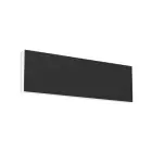 Eglo Wall Light RGBic Steel Black 8.2W 870lm - 830 Warm White + RGB | Dimmable